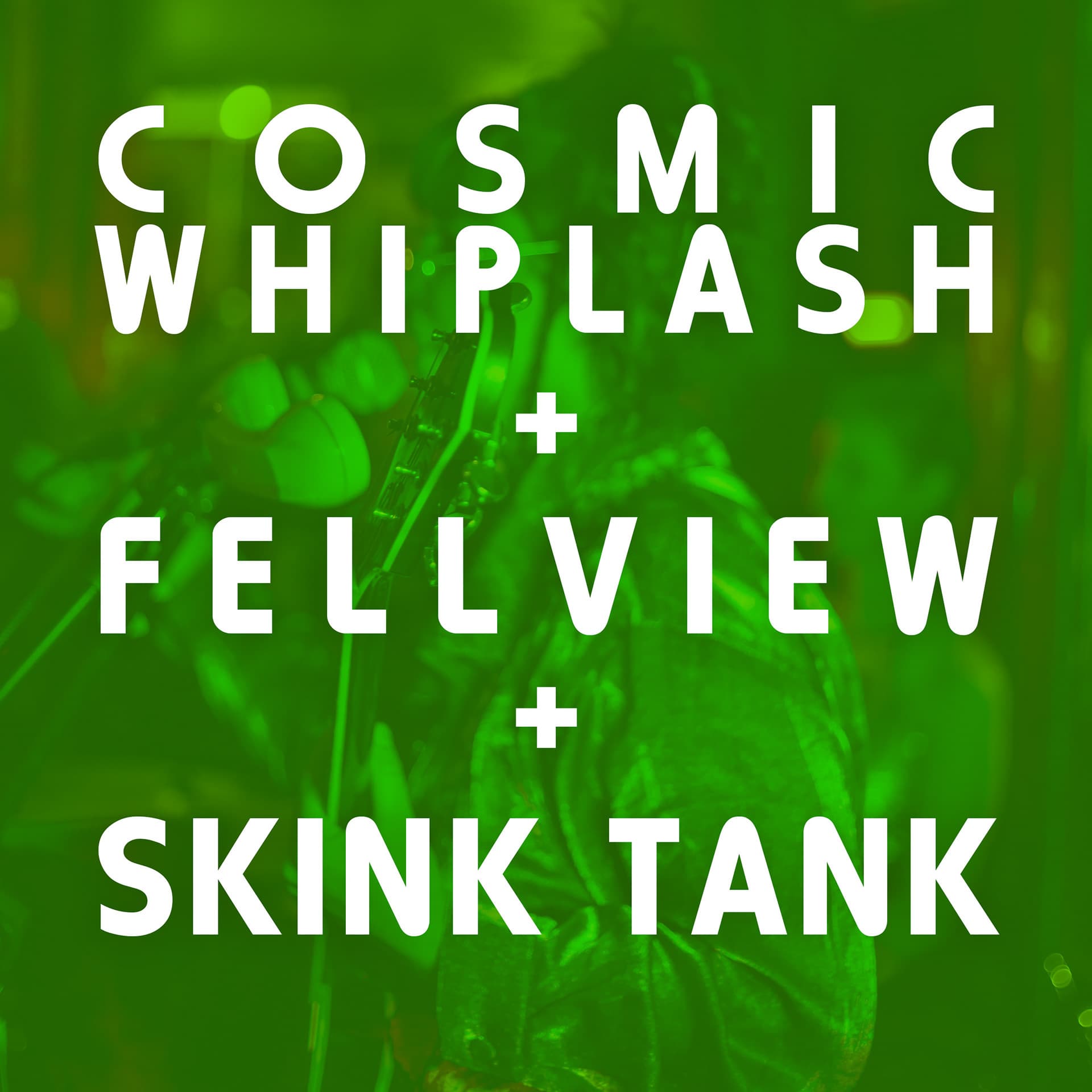 Cosmic Whiplash Residency — November 4 gig poster